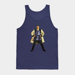 Man self portrait in white casing Tank Top